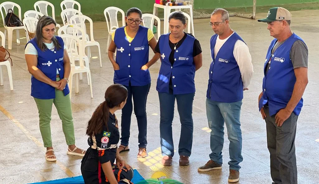 Primeiros socorros foram simulados