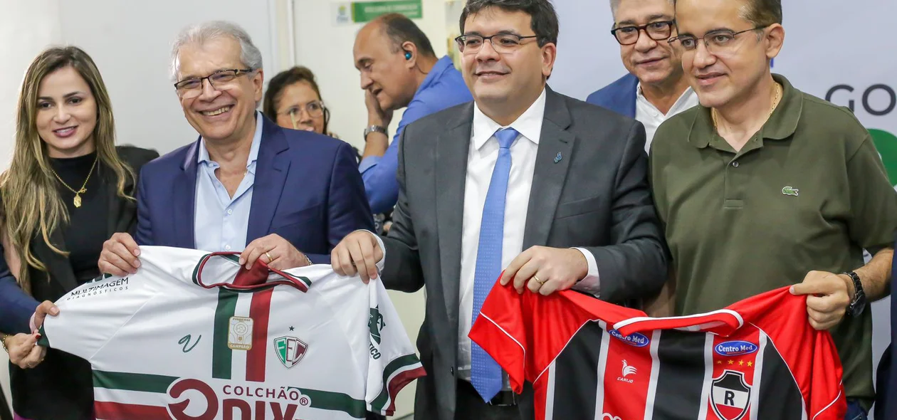 Rafael Fonteles confirmou presença na final do Piauiense 2023