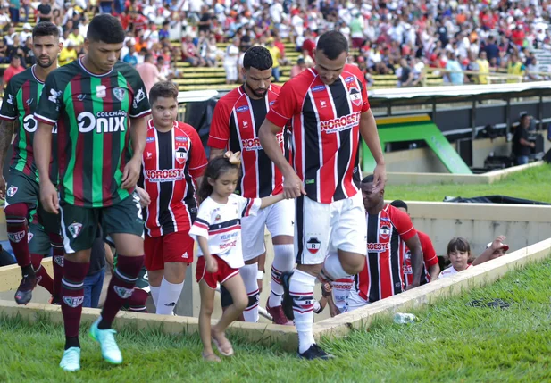 River x Fluminense do Piauí na final do Campeonato Piauiense