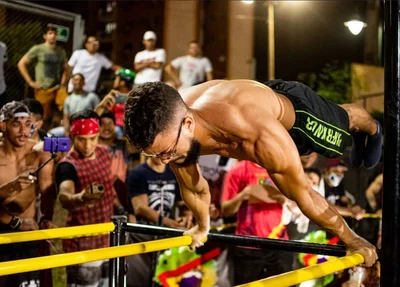 Ruan Wesley, atleta de calistenia do Piauí