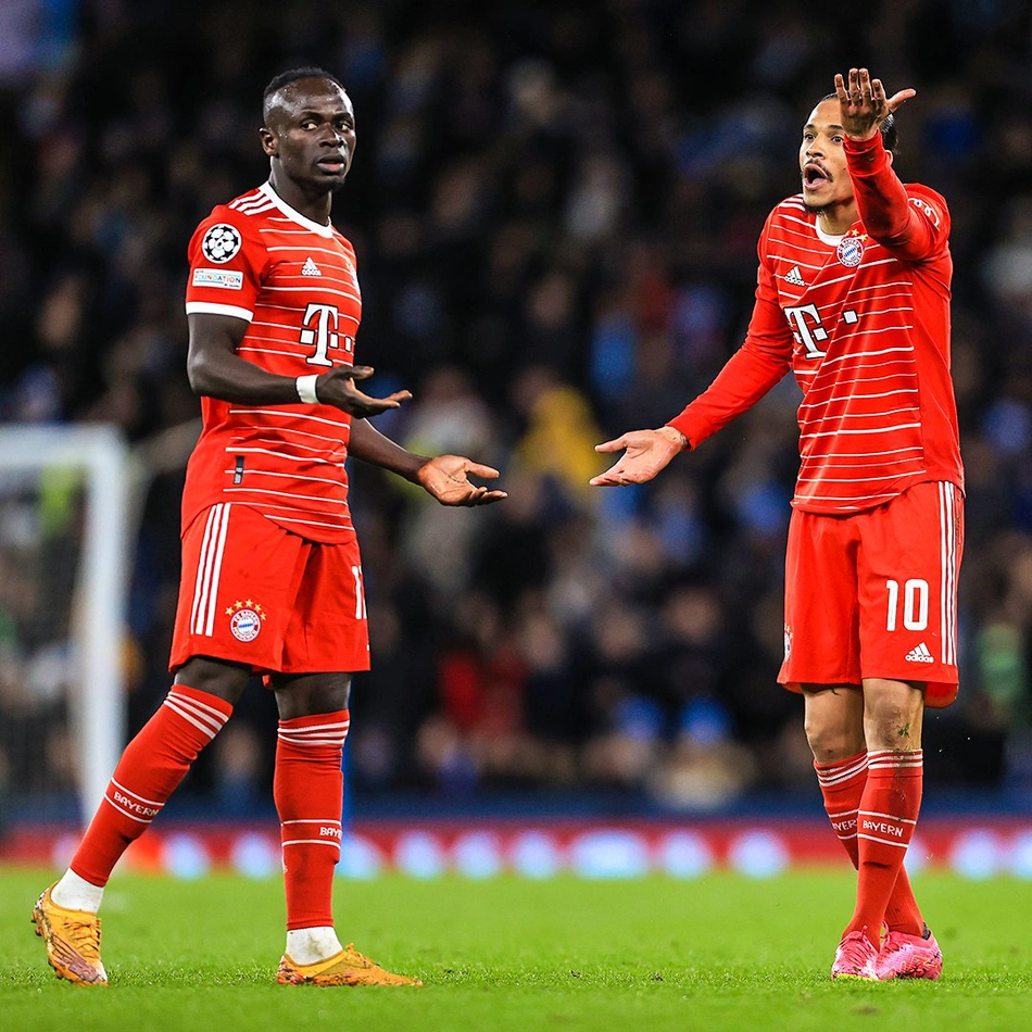 Sadio Mané e Leroy Sané