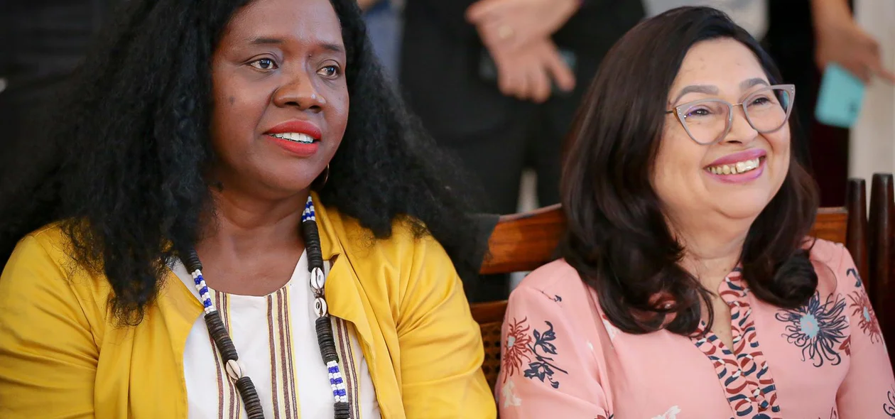 Assunção Aguiar e Núbia Lopes