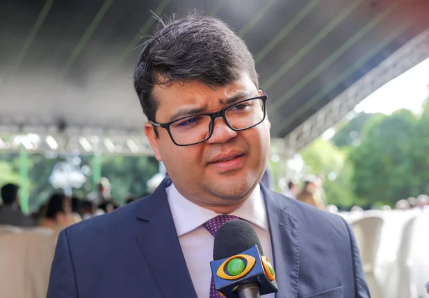 Secretário de Segurança Pública do Piauí, Chico Lucas, em entrevista à imprensa