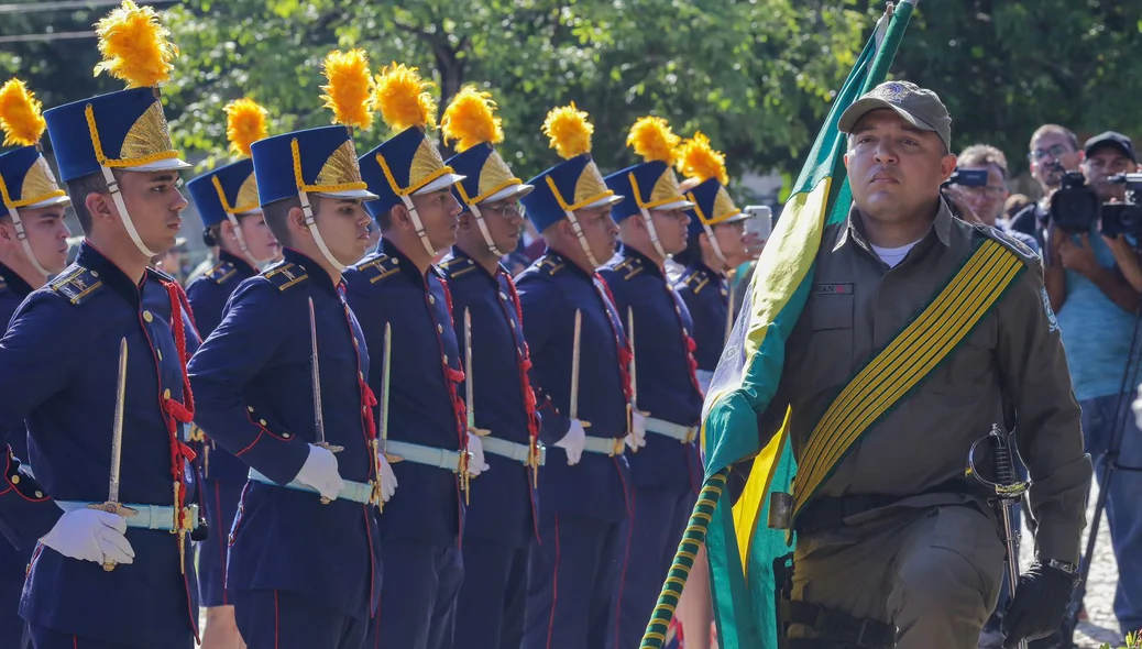 Solenidade em comemoração ao Dia de Tiradentes