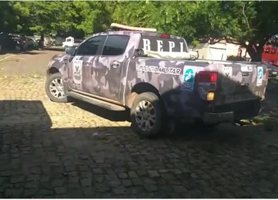 Suspeitos entraram em confronto com o BEPI