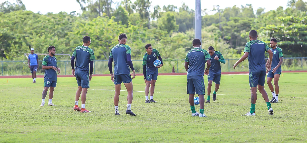Time do Altos se preparando para Série C do campeonato