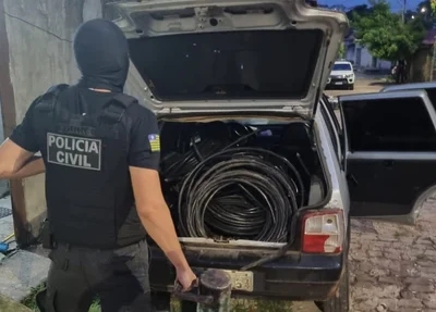 Veículo com o material de fibra ótica