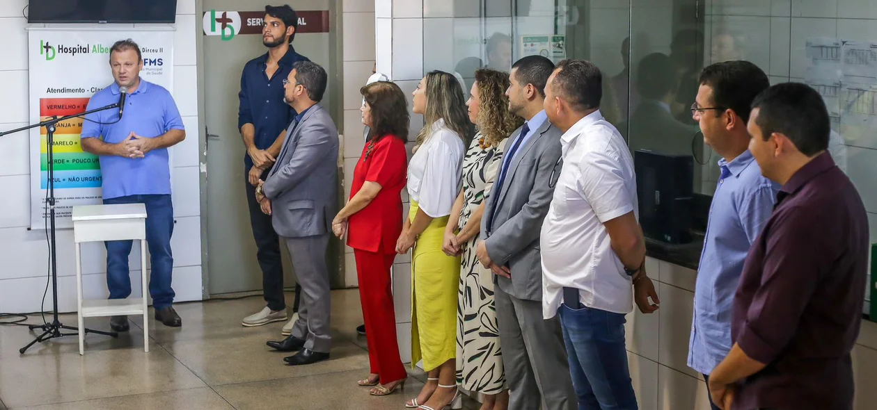 Vereador Leonardo Eulálio durante seu pronunciamento