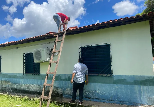 Vistoria em escolas de Jatobá do Piauí