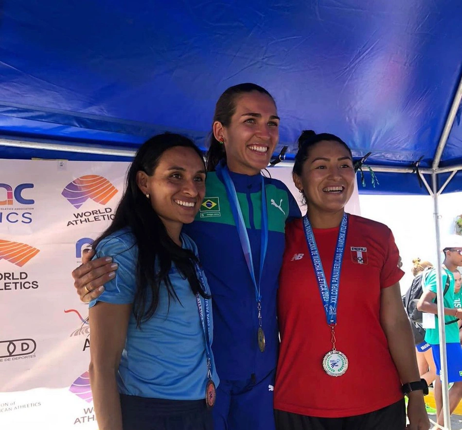 Viviane Lyra conquista ouro em Pan-Americano de marcha atlética