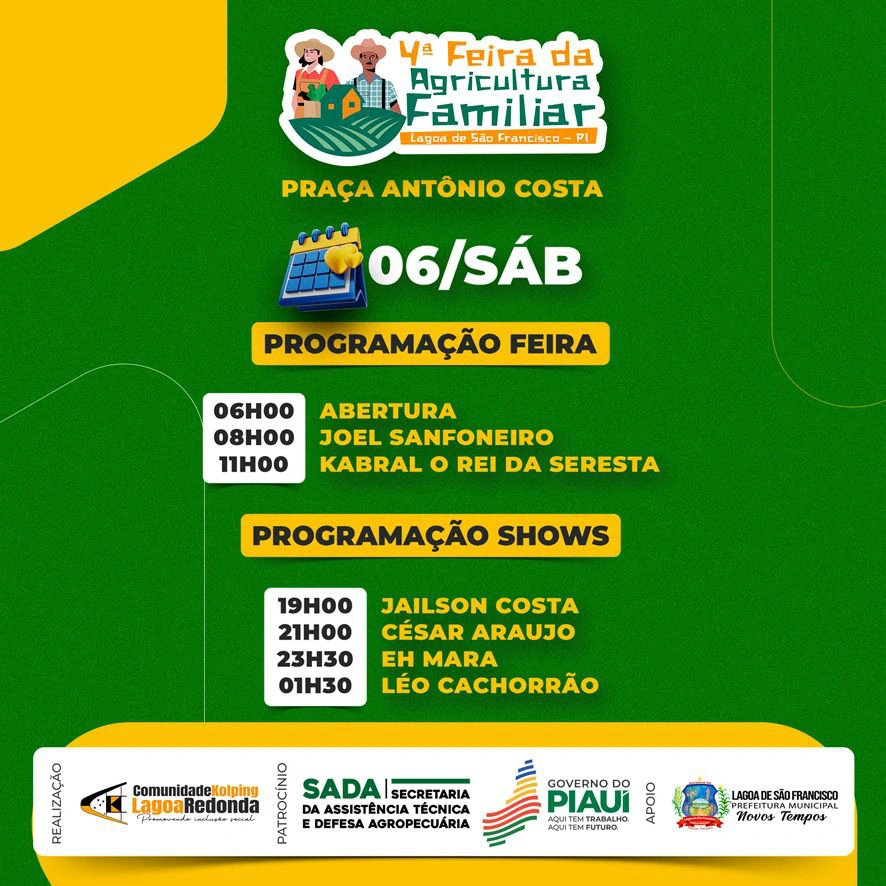 4ª Feira da Agricultura Familiar