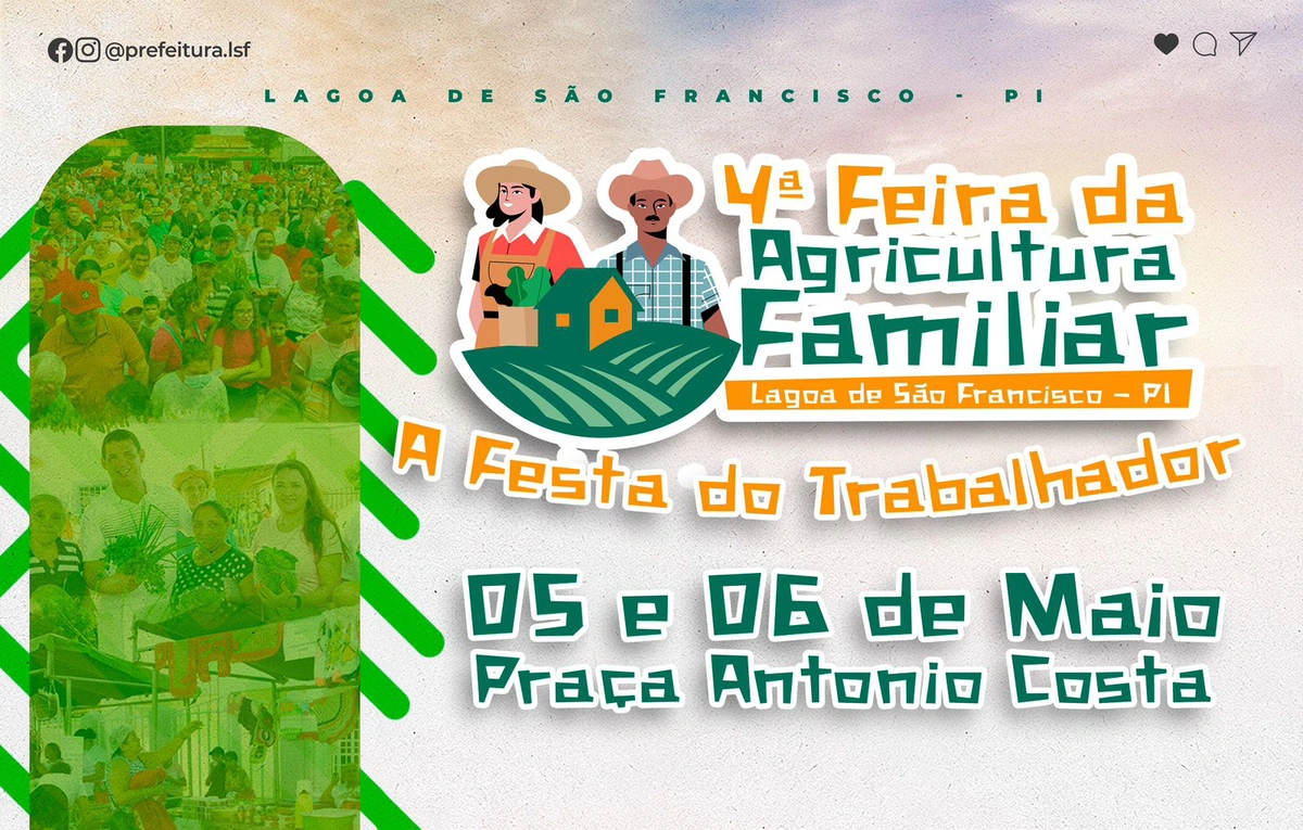 4ª Feira em Lagoa de São Francisco