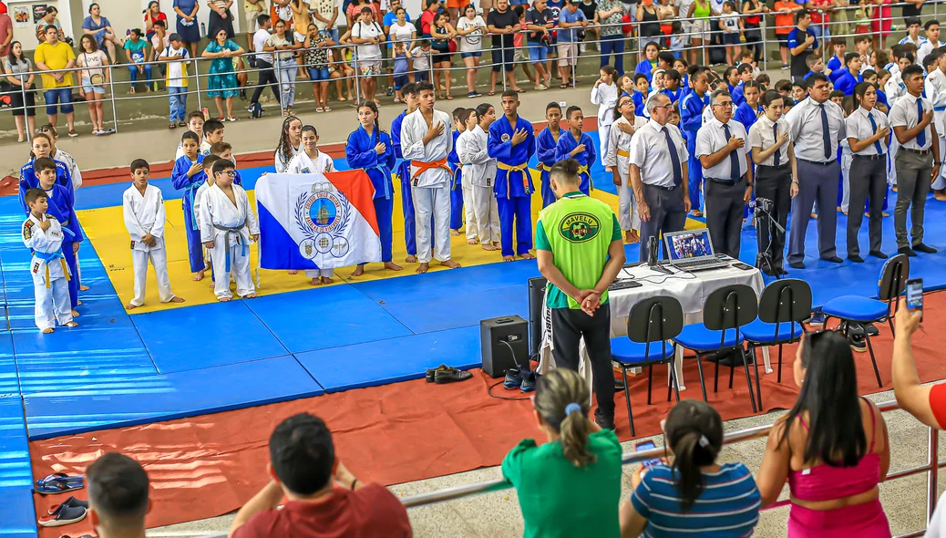 Abertura do evento aconteceu no Ginásio de Lutas Sarah Menezes