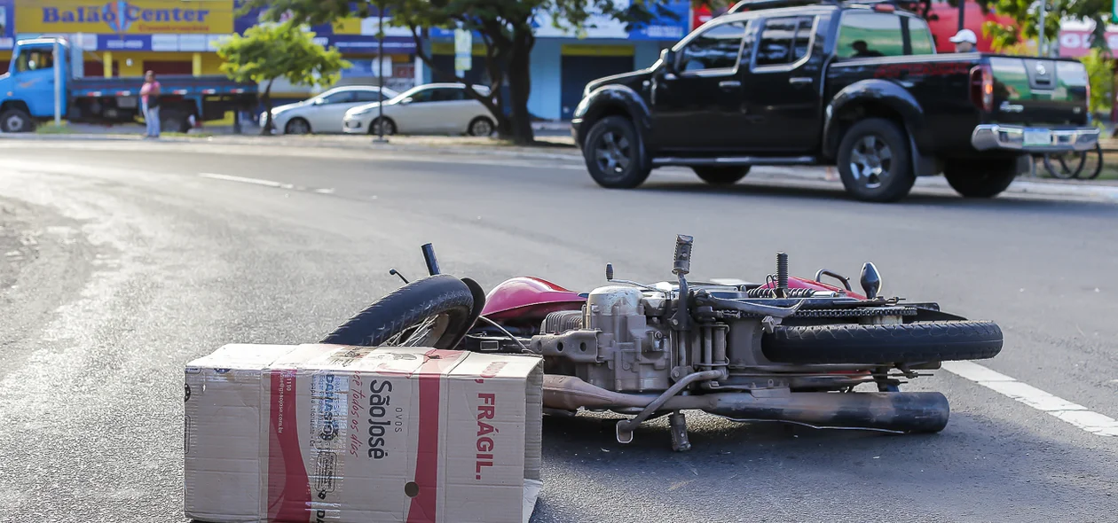 Acidente aconteceu na tarde desta sábado