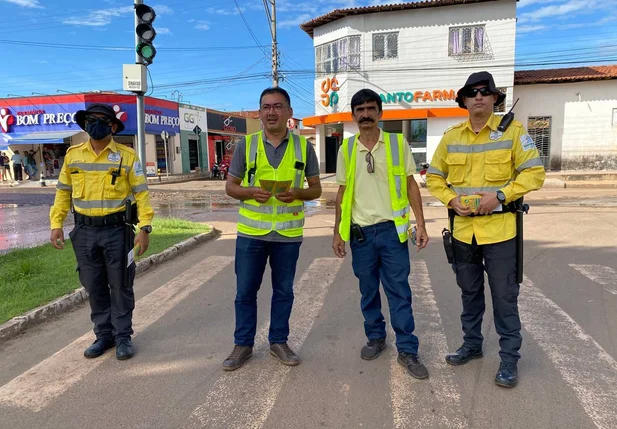 Ações do Maio Amarelo em Esperantina