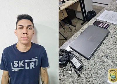Acusado preso no Teresina Shopping