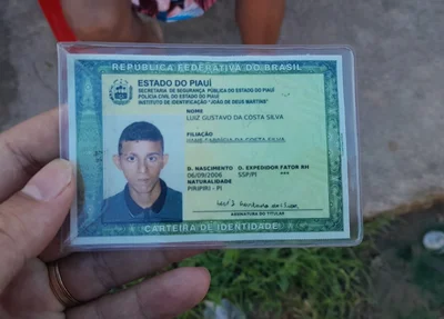 Adolescente Luiz Gustavo da Costa Silva é morto em Piripiri