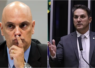 Alexandre de Moraes e Tenente-Coronel Zucco
