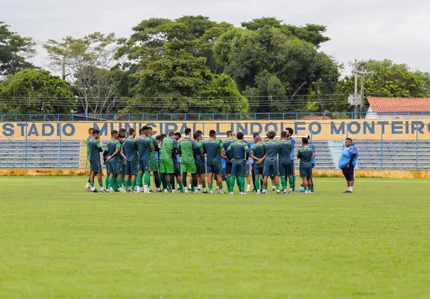 Altos encerra preparação para duelo contra o Ypiranga-RS pela Série C do Brasileirão