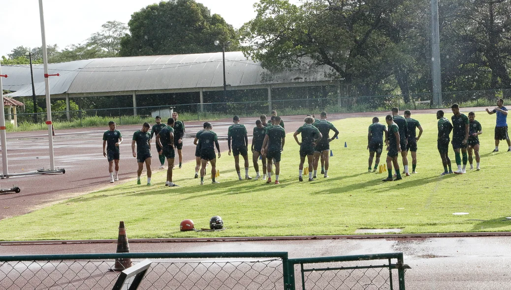 Altos realiza último treino em Teresina antes da rodada do Brasileiro Série C