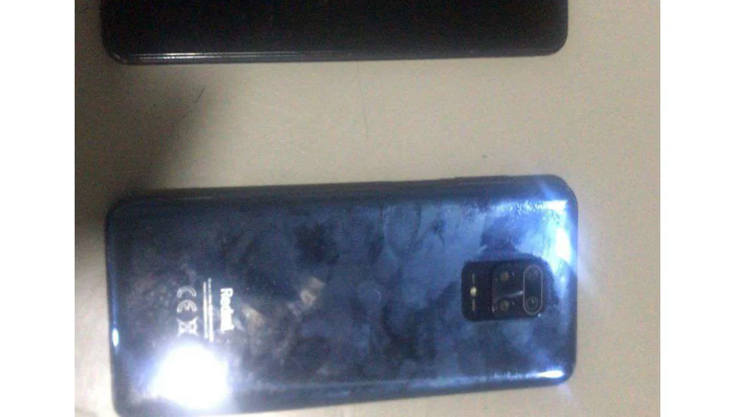 Aparelhos celulares apreendidos com o suspeito