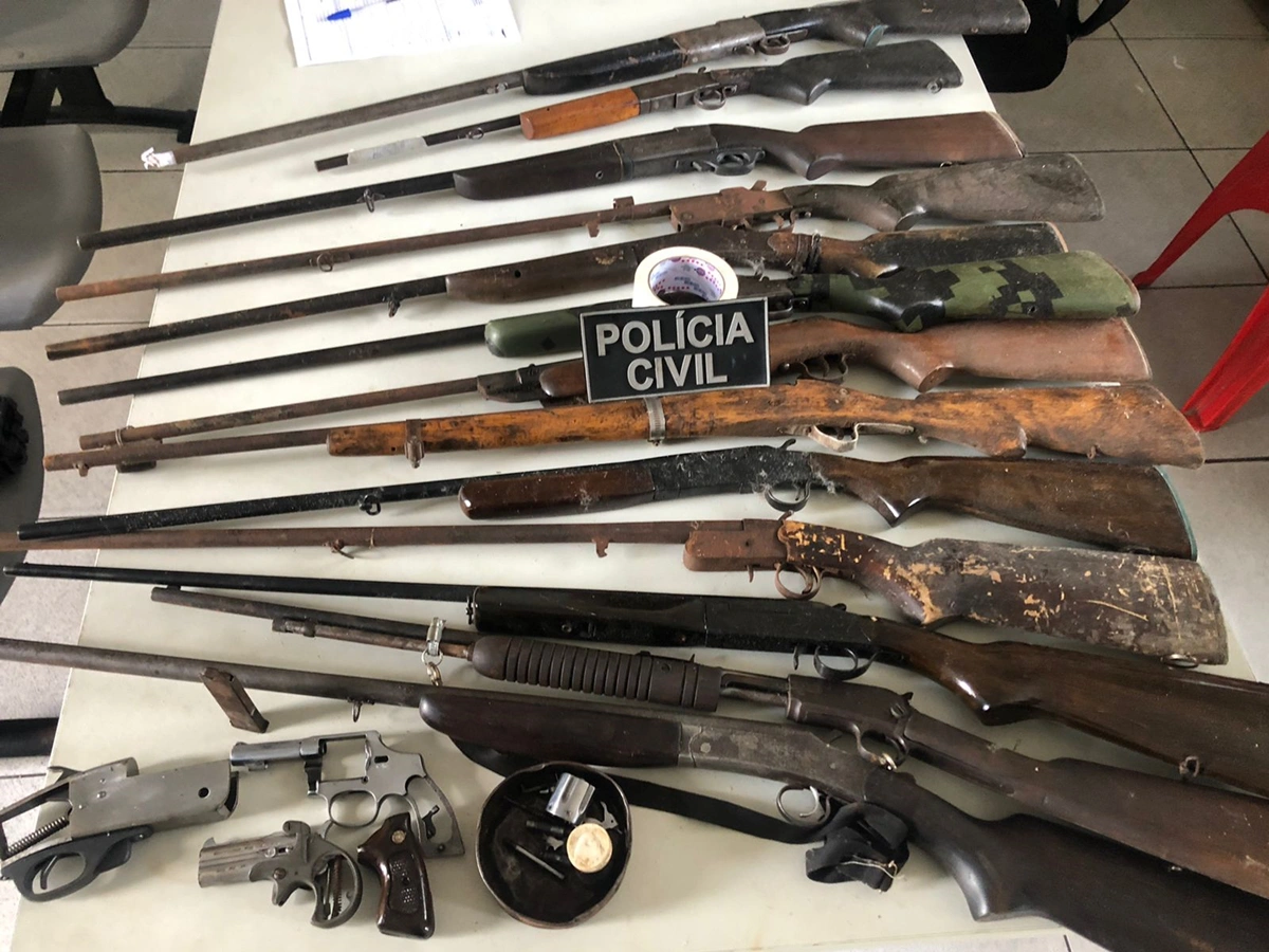 Armas apreeendidas