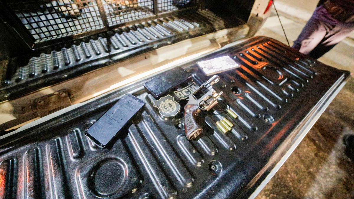 Armas apreendidas