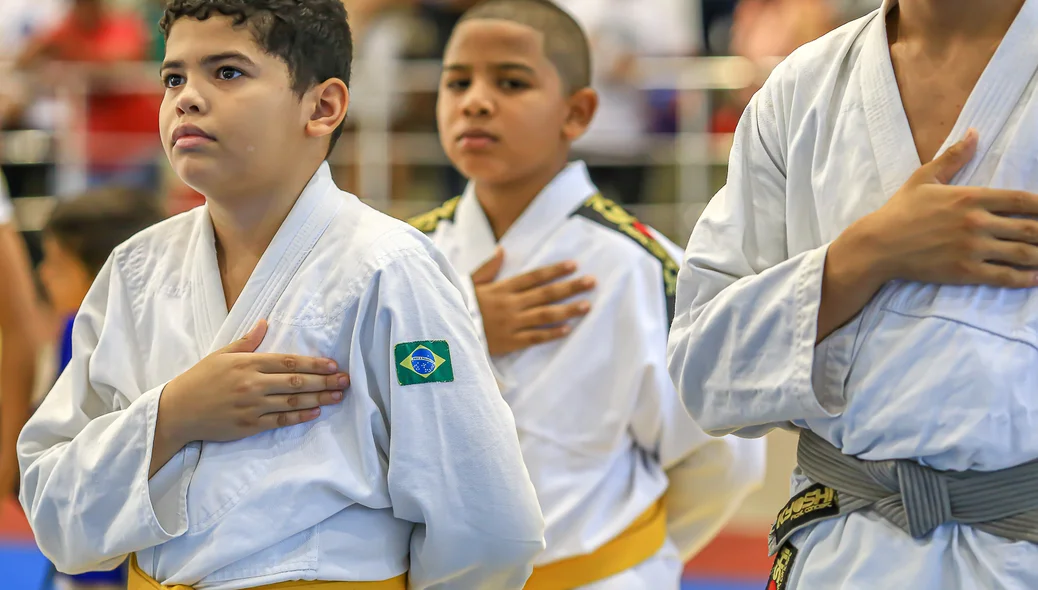 Atletas do judô de Teresina