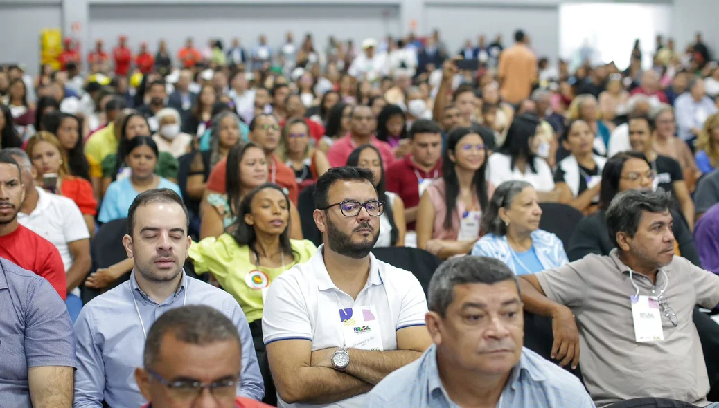 Auditório lotado
