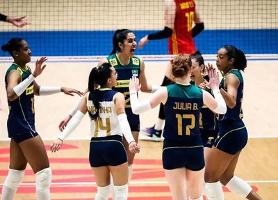 Brasil sofre derrota por 3 sets a 2 diante da China na Liga das Nações