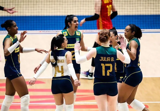 Brasil sofre derrota por 3 sets a 2 diante da China na Liga das Nações