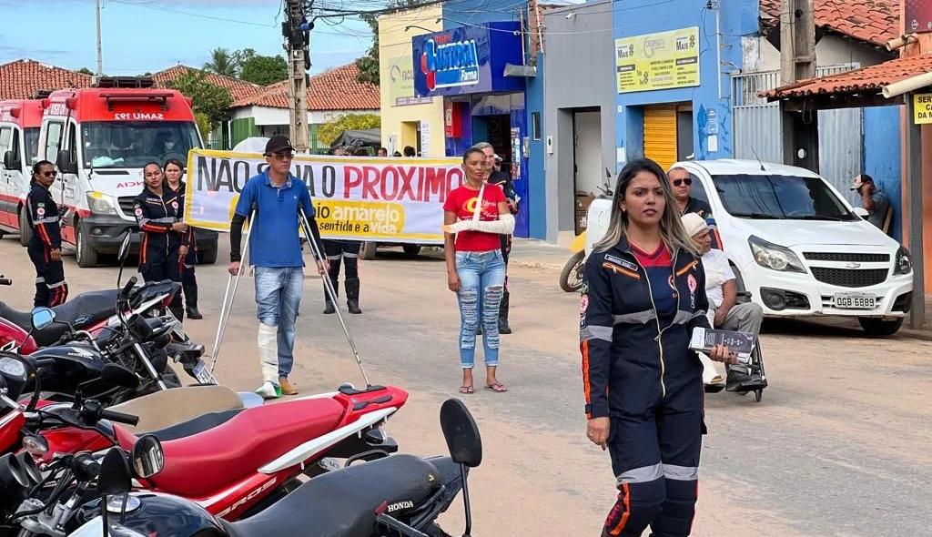 Campanha de conscientização Maio amarelo