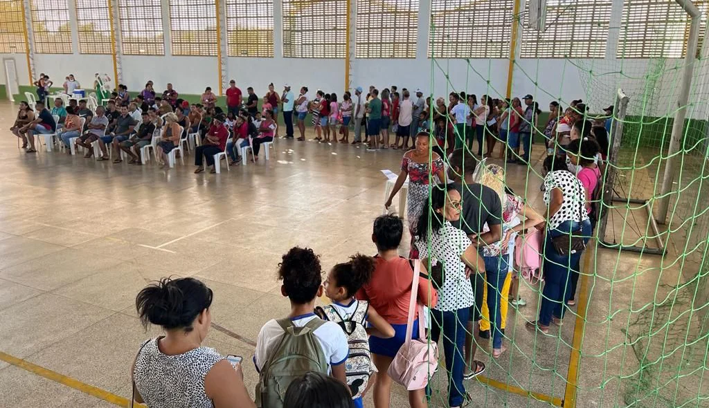 Campanha de vacinação em Curimatá