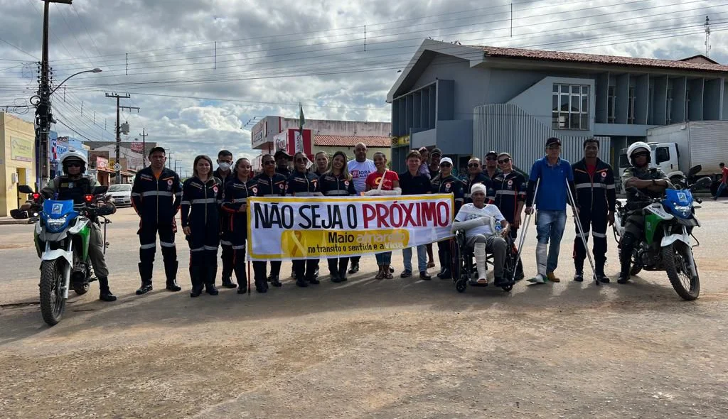 Campanha Maio Amarelo em Curimatá