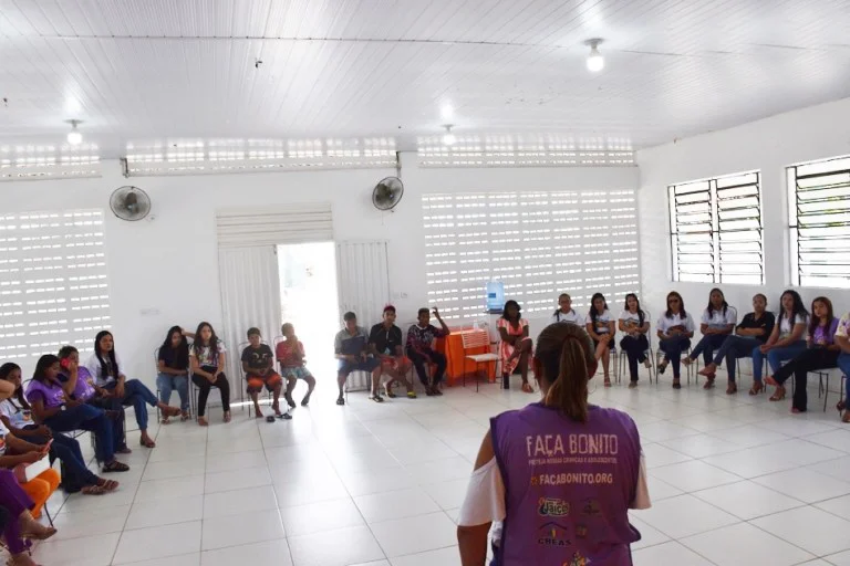 Campanha Maio Laranja com roda de conversa sobre violência sexual