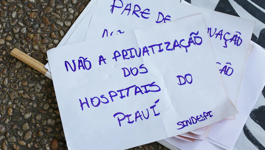 Categoria é contra a privatização dos Hospitais
