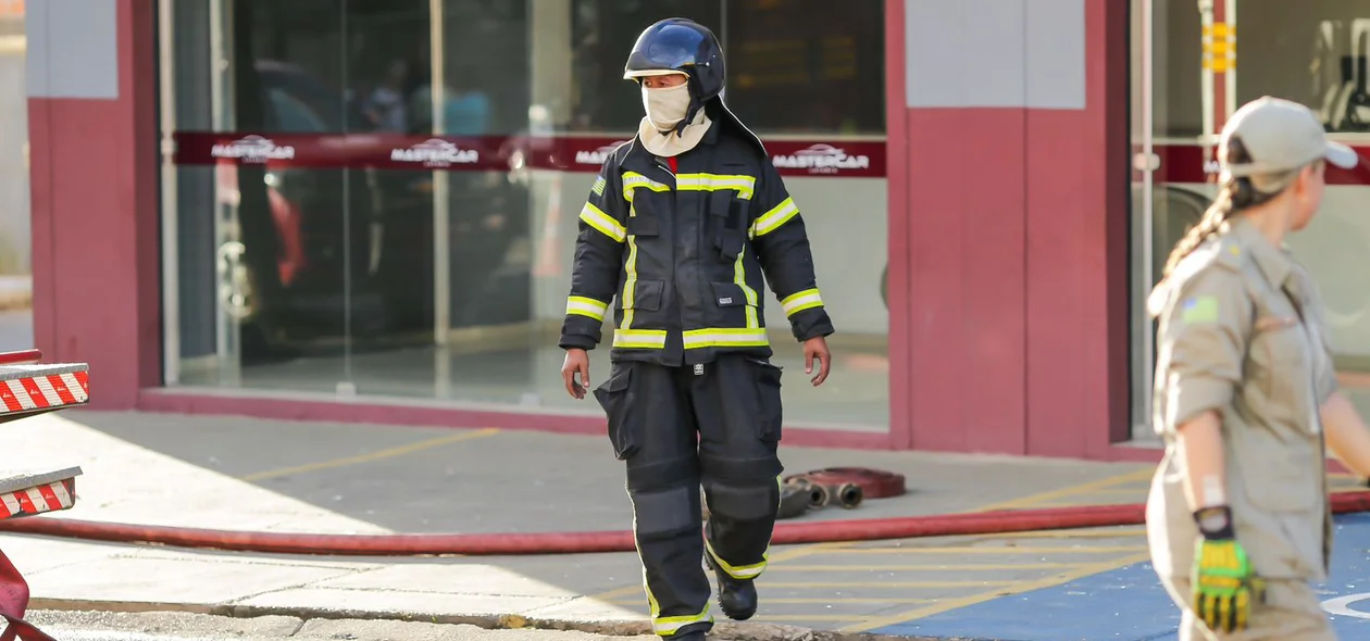 Causa do incêndio não foi informada
