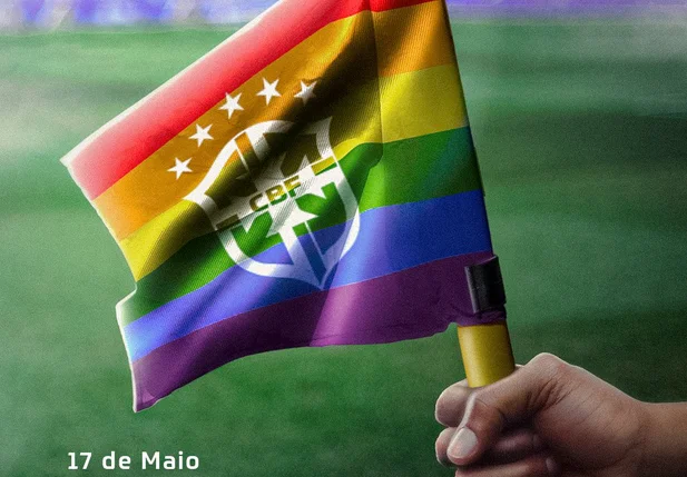 CBF faz post em apoio ao Dia Internacional do Combate à LBGTfobia