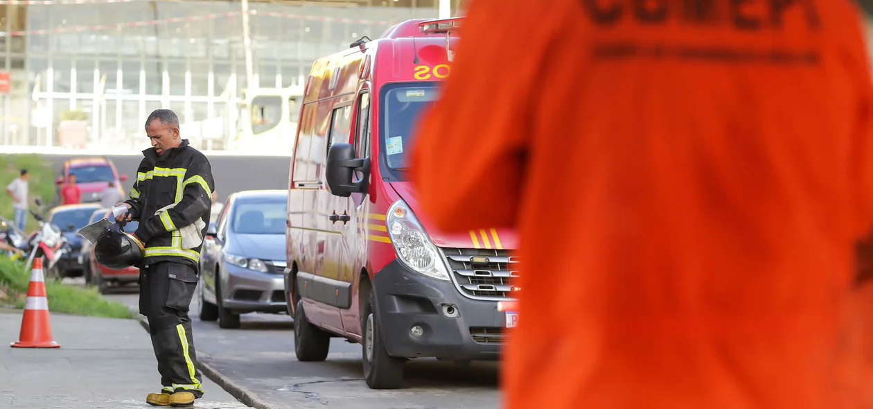 Corpo de Bombeiros atendeu ocorrência
