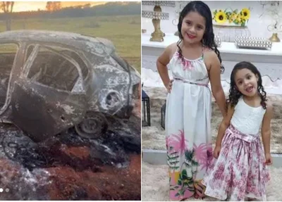 Crianças foram mortas e tiveram os corpos carbonizados em Goiás