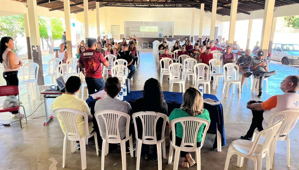 Curso realizado pela Prefeitura de Curimatá