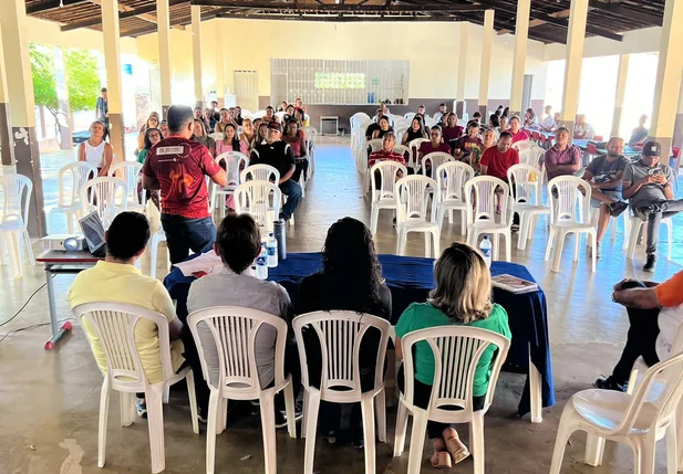 Curso realizado pela Prefeitura de Curimatá