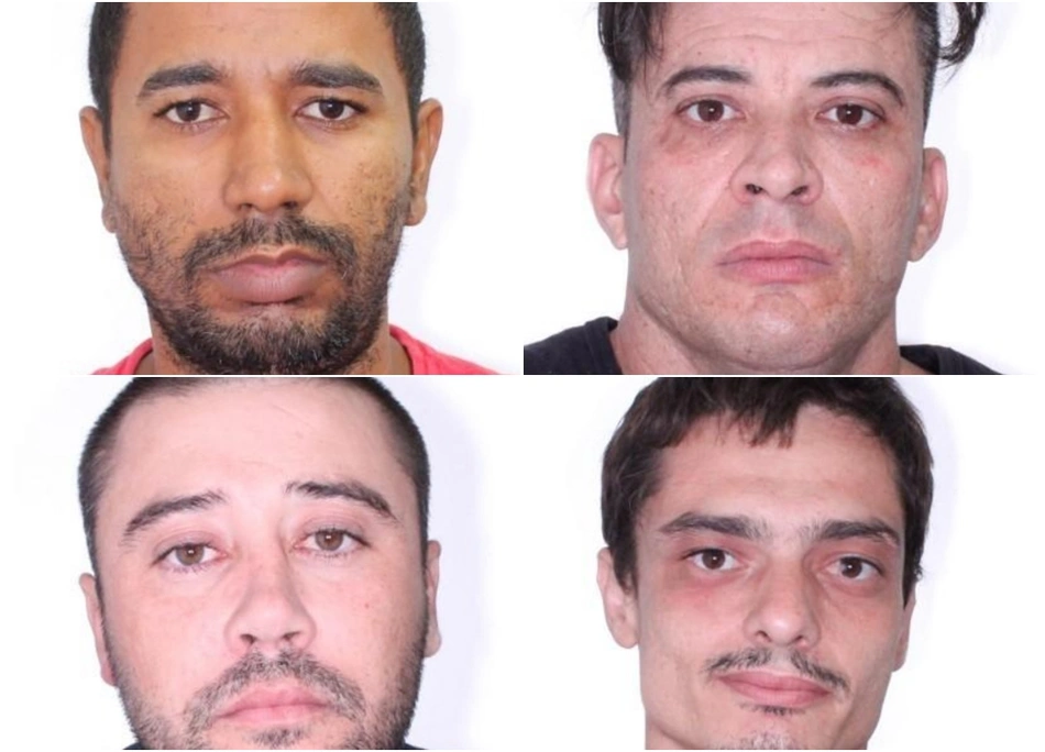 Dennes Amorim, Denis Galdino, Jeferson Carlos e Cristiano Pertussatti - foto destaque