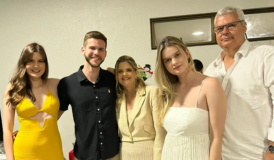 Deputada Gracinha Moraes Souza e sua família