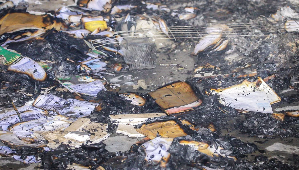 Documentos destruídos