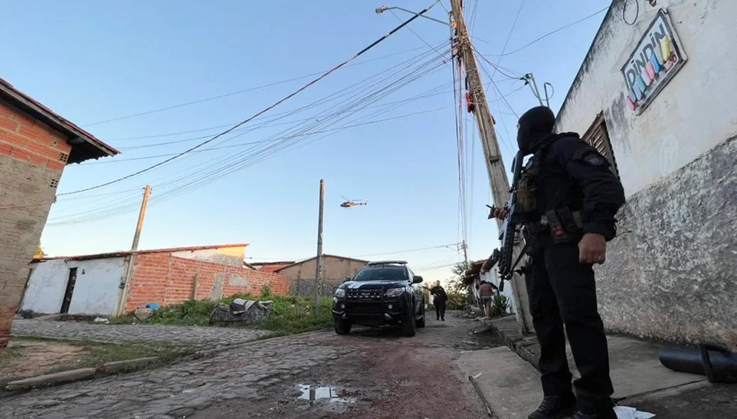 DRACO deflagra operação na Vila Santo Afonso