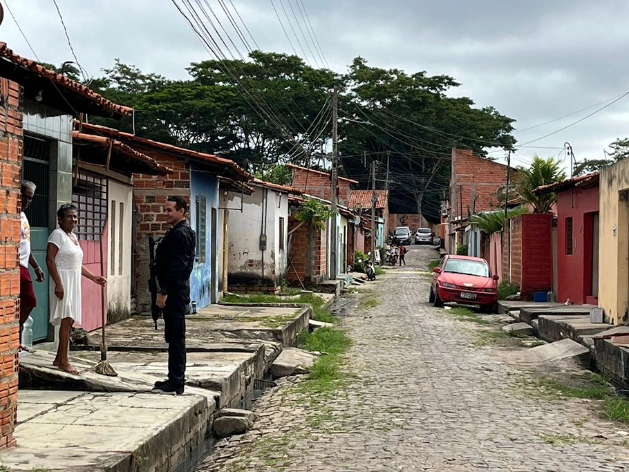 DRACO realiza trabalho de monitoramento na Vila Mocambinho