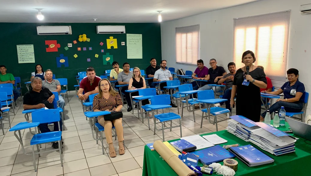 Encontro aconteceu no Auditório da Secretaria Municipal de Educação