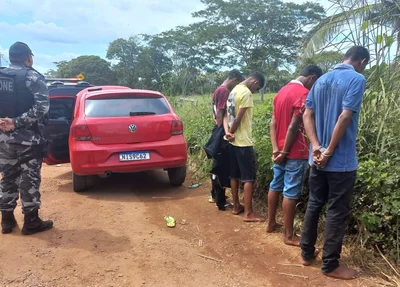 Entre os suspeitos estão dois menores de idade