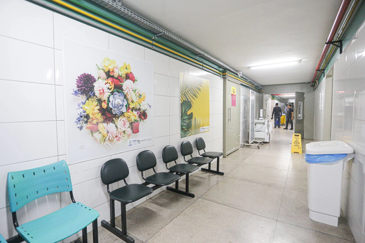 Entrega da segunda etapa da reforma do Hospital do Dirceu